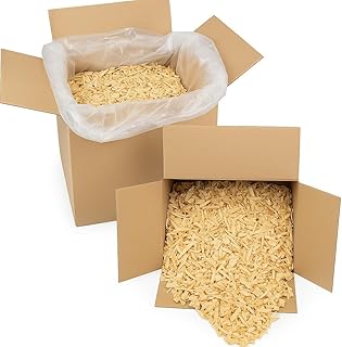 karton-billiger | Hackschnitzel 100 Liter Holzhackschnitzel Rindenmulch, Mulch für den Garten Ei…