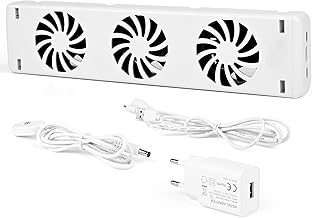 Heizkörper Ventilator mit 3 Verbesserten Lüfte, Heizungsventilator für Heizungen, Heizungslüf…