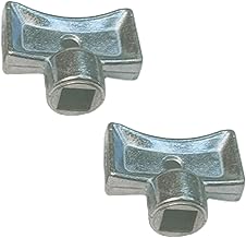 Quadratischer 5 x 5 mm Heizkörperventilschlüssel aus Zinklegierung zur kontrollierten Entlüftu…