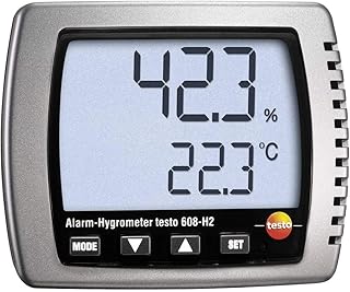 testo – 608-H2 – 0560 6082 – Thermohygrometer zur Messung von Luftfeuchtigkeit und Temperatur