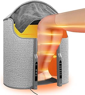 Untertischheizung für Büro, Schreibtischheizung für leises Büro,Tragbarer Raumheizer unter de…