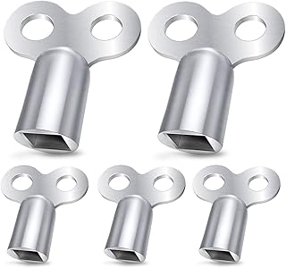 5 x Entlüftungsschlüssel für Heizkörper,Heizung Entlüftungsschlüssel für Alle Heizkörper,…