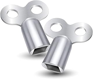 2x Heizkörper Entlüftungsschlüssel – Entlüfterschlüssel zum entlüften – stabil & robust – p…