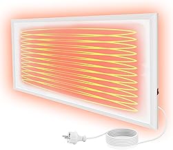Infrarotheizung Energiesparend Infrarot Wandheizung-170W Heizung Elektrisch Wand Elektroheizung m…