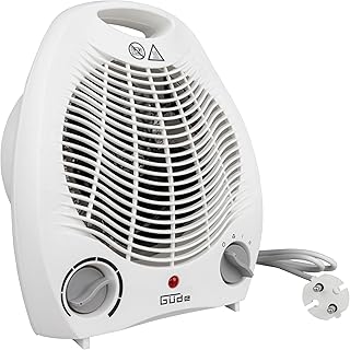 Güde 85175 Heizlüfter GH 2000 (2000 W Heizleistung, 2 Stufen (1000/2000 W), Ventilatorfunktion,…