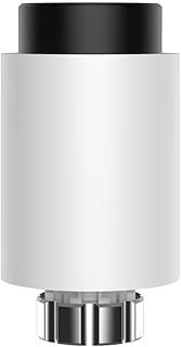 Smartes Heizkörperventil, WiFi-Thermostat-Temperaturregler, kompatibel für Tuya App, Sprachsteu…
