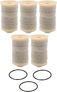 Filzfiltereinsatz 50 µm mit Sieb, Heizölfilter 5, 10 oder 25 Stk. inkl. O-Ringe (5 Stck. inkl. …