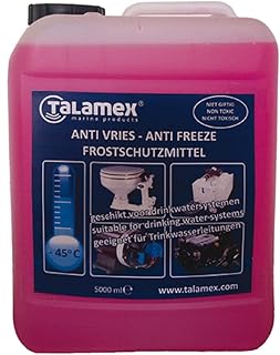 Talamex Frostschutzmittel Gefrierschutz für Trinkwassersysteme, Kühlwassersysteme und Motorensy…