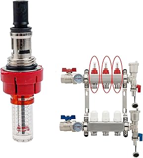 Unterflur-Verteiler, Durchflussverteiler, Regler für Preis-Wärmeflusskontrolle, Heizungsmessger…