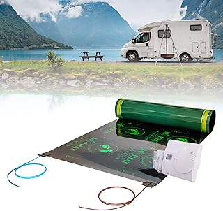 0,8x3m Fussbodenheizung für Fahrzeuge | Wohnwagen Wohnmobil Camper Tinyhaus Caravan PKW LKW Boot…