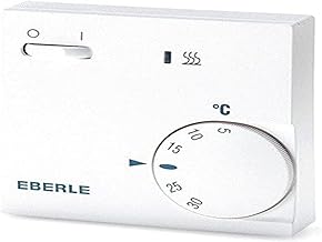 EBERLE 1482049 111110451100 Eberle RTR – E 6202 Raumtemperaturregler mit Netzschalter Ein / Aus u…
