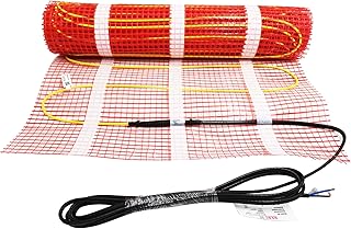 HEATIT 2.5 ㎡ Fußbodenheizungsmatte Elektrisch strahlendes selbstklebendes Fußbodenheizungssys…