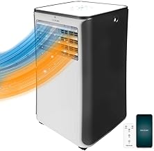 Cecotec Tragbare Klimaanlage mit Fernbedienung, WLAN und Wärmepumpe Forceclima 9500 Heizung ange…