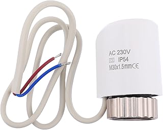 iplusmile Elektrischer Stellmotor Für Fußbodenheizung Thermostatventil 7X4X4Cm Temperaturregler…