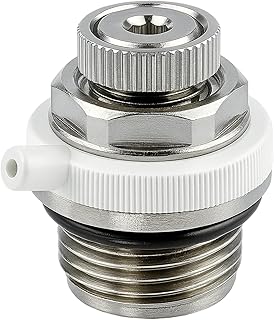 Heizkörper Entlüftungsventil, Automatische Heizkörperentlüfter, 1/2 Zoll Schnellentlüfter, F…