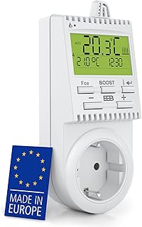 ELEKTROBOCK TS30 Steckdosen-Thermostat | Temperaturregler 230V für Elektro- & Infrarotheizung | …