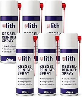 ARLI Set – 6x Kesselreiniger Spray 500 ml Spezialreiniger für Gas- und Ölkessel, Brennkammern, …