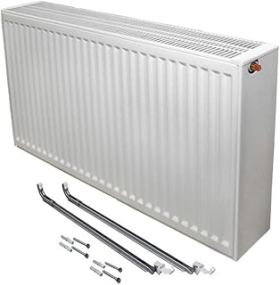 Buderus Logatrend Ventil-Flachheizkörper VC-Profil Typ 33 BH 600 vers. Längen + Halter (BL: 100…