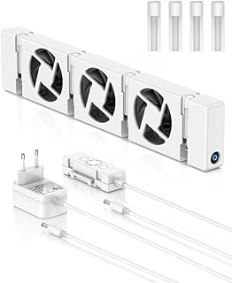 Heizkörper Ventilator, Mono Set Smartes Heizgebläse für Heizungen, Langlebiger Heizverstärker…