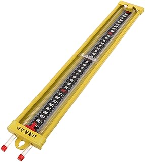 Gasdruckmessgerät U Förmiges Wassersäulen Manometer ± Pa Differenzdruckmesser aus Legierung f…