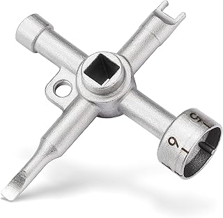 304 Edelstahl Heizkörper Vierkantschlüssel für Thermostatventil,Heizungsschlüssel zum entlüf…