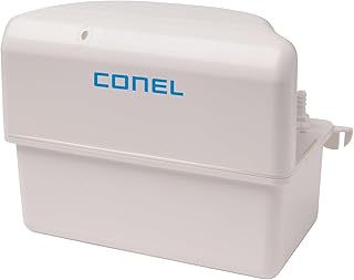 Kondensatpumpe FLOW m.6m Schlauch Schlauchübergang DN 50×8 / Zulaufadapter, Klassisch, Kunststof…