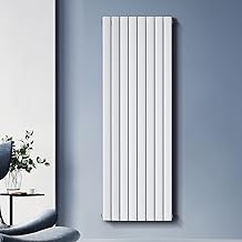 ELEGANT Paneelheizkörper Vertikal 1800 x 616 mm Doppellagig Weiß Mittelanschluss Badheizkörper…