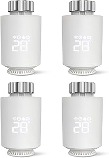 Smarte Heizkörperthermostat, Smart Heating Thermostat mit App-Funktion, Programmierbar, Sprachst…