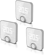Bosch Smart Home Raumthermostat II für kabelgebundener Heizsysteme, 230 V, kompatibel mit Google…
