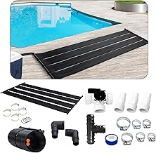 Arebos 2X Solarheizung Solarkollektor Poolheizung | 2er Set | 300×66 cm | UV-beständiger Kunstst…