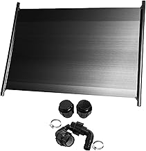 HAF® 1x Solarkollektor 450 x 120 cm ohne 3-Wege Solarweiche | Heizmatte für 30m³ Schwimmbecken…