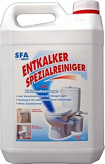 SFA Entkalker Reiniger für Hebeanlagen Sanibroy, Lomac, Setma