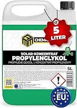 Solarflüssigkeit –70 °C Konzentrat 1 x 5L (Propylenglykol) | Solar Frostschutz & Wärmeträge…