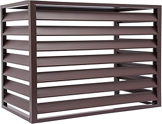 Klimaanlage Abdeckung, 110 x 60 x 80 cm, Wärmepumpe Verkleidung, Abdeckung Klimaanlage Außenger…