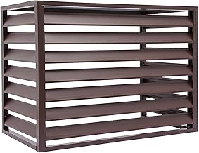 Klimaanlage Abdeckung, 110 x 60 x 80 cm, Wärmepumpe Verkleidung, Abdeckung Klimaanlage Außenger…