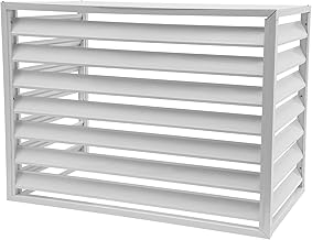 Klimaanlage Abdeckung, 110 x 60 x 80 cm, Wärmepumpe Verkleidung, Abdeckung Klimaanlage Außenger…