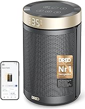 Dreo Energiesparender Heizlüfter, 1500W energiesparender leiser Raumheizer, tragbare Keramik-Fan…
