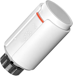 Smart Home Heizventil für Zigbee, programmierbar mit Echtzeit-Temperaturanzeige, energiesparend,…
