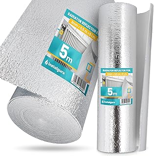 Heizkörper Reflexionsfolie Heizung Isolierfolie 3×0,5x5m Isoliermatte Thermofolie Dämmfolie Wä…