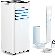 Klimaanlage Mobil – Klimagerät mit Abluftschlauch 7000 BTU | 4-in-1 Mobiles Klimagerät | Leiser…