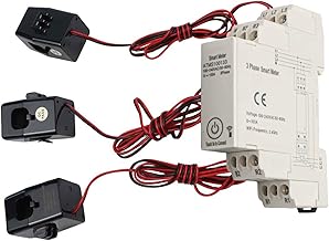 Dreiphasiger Smart Energy Meter mit für ZIGBEE & Stromwandler, 3P4W 100A bidirektionaler Leistun…