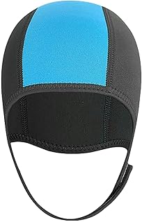 Badekappe Neopren-Kapuze – Thermoschicht mit Stretch-Passform, Kaltwasserabdichtungsabdeckung, …