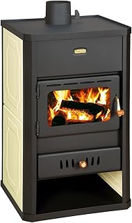 Kaminofen, Holzofen Wasserführend Prity S1 W10, Leistung 13kW