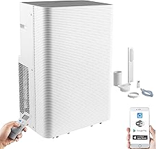 Echos® Mobile Klimaanlage 12.000 BTU mit Abluftschlauch WiFi & Fensterabdichtung Mobiles Klimage…