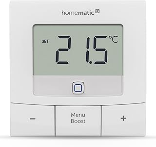 Homematic IP Wandthermostat – Basic, Smart Home, digitales Thermostat für Heizkörper mit/ohne…