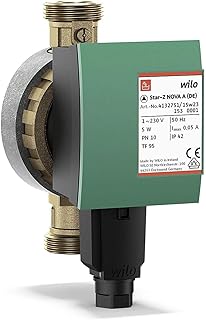Wilo-Star-Z NOVA A, Hocheffiziente Trinkwasser-Zirkulationspumpe, Nassläufer, Baulänge 138 mm, G1