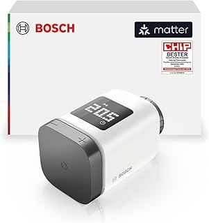 Bosch Smart Home Heizkörperthermostat II [+M], smartes Thermostat, Flexible Nutzung im Bosch Sma…