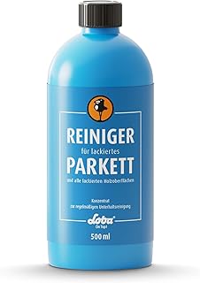 LOBA Parkett Reiniger für lackierte Böden | 500ml Konzentrat für 50L Holz-Reiniger | pH-neutra…