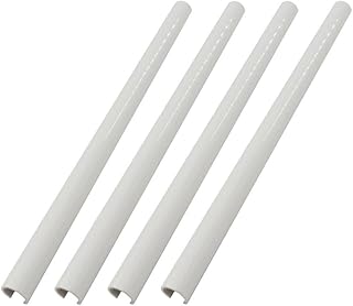 HpLive 4 Stück 15mm Heizungsrohr Verkleidung Rohrverkleidung, Heizkörperrohr Abdeckungen, Rohrv…