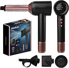 Cecotec Haartrockner mit Plasmatechnologie DryGlam Waves Black. 1600W, 110000 RPM, Brushless-Moto…